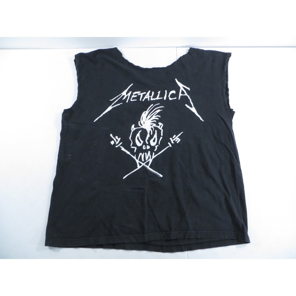Vintage Metallica‎ 1994 Been There Done It World Tour Band Cut Off T-Shirt Giant